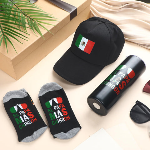 Geiserailie calcetines mexicanos con diseño vivaz para regalo