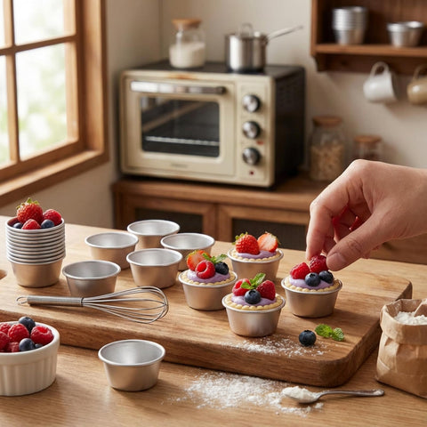 Geiserailie molde flan desmolde rápido para postres caseros