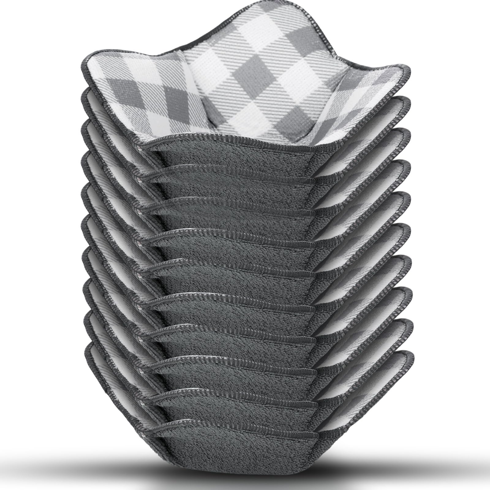 Geiserailie soporte tazon caliente para microondas gris, protege manos al manipular platos