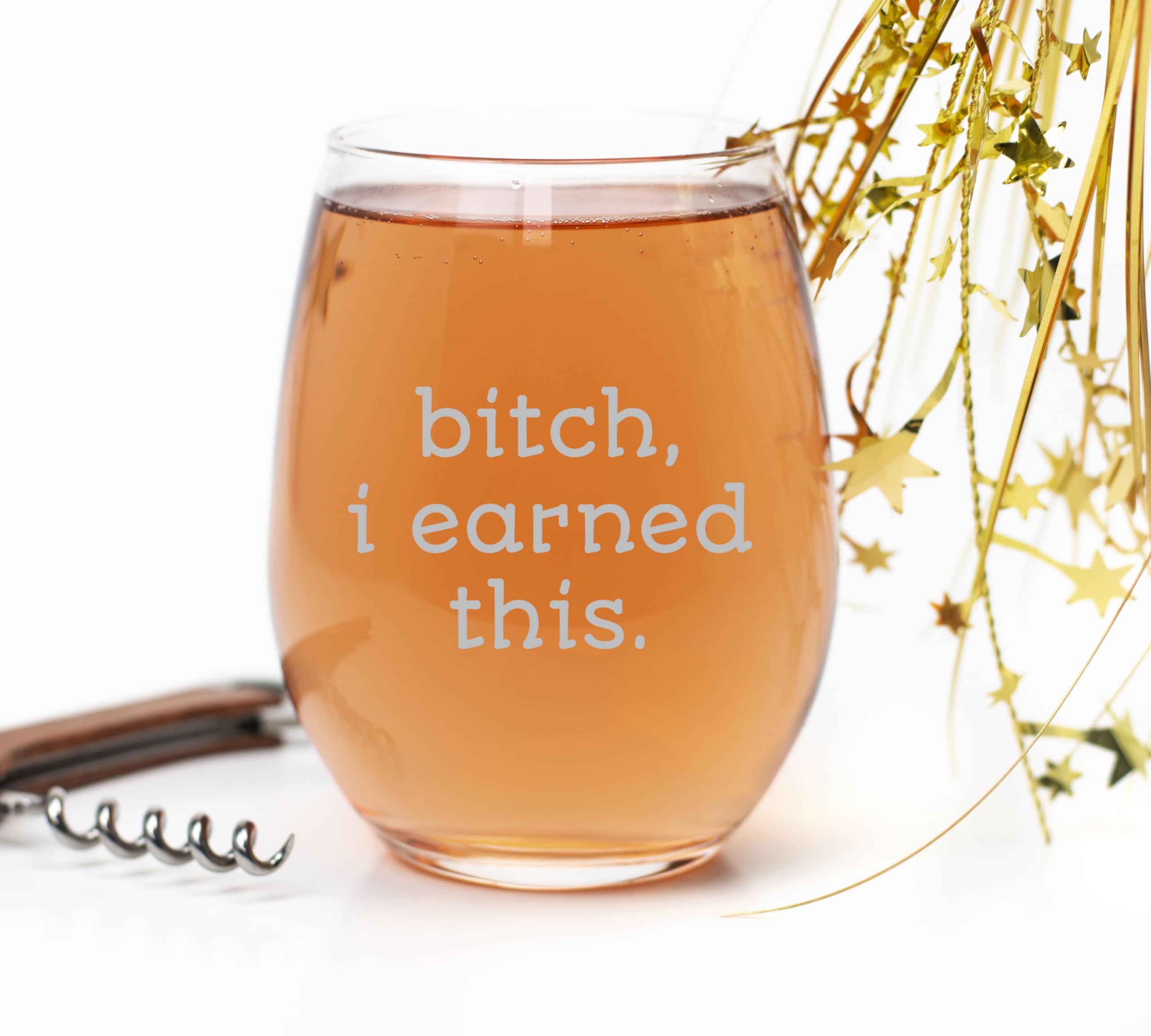 Copa Gelid 15oz con mensaje de logro para amigas.