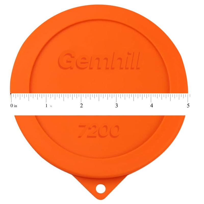 Tapas Gemhill aptas para lavavajillas y congelador, fácil limpieza.