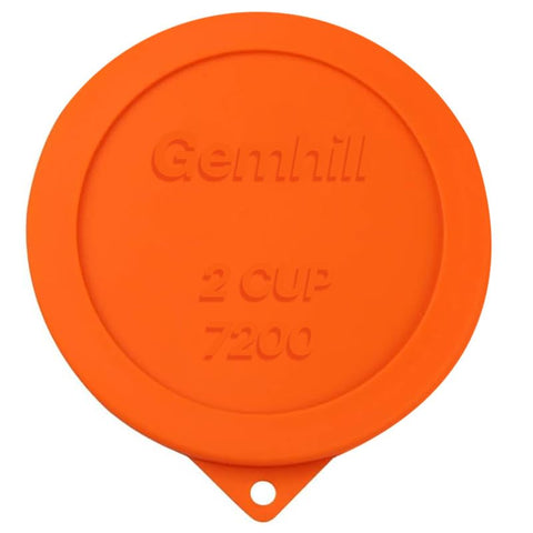 Tapas Gemhill silicona compatibilidad Anchor Hocking y Pyrex, cierre seguro.