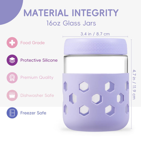 Gemice tapa con junta de silicona ofrece sellado superior para tus preparaciones.