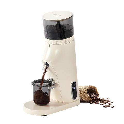 Gemilai molinillo cafe conico 38mm: molienda uniforme para expreso en casa.