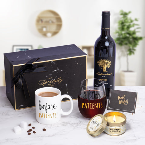Gemwi Set Regalo para mesa diaria, taza y copa combinadas.