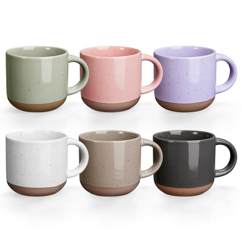 Taza espresso Gencywe Morandi ergonómica para un agarre cómodo diario.
