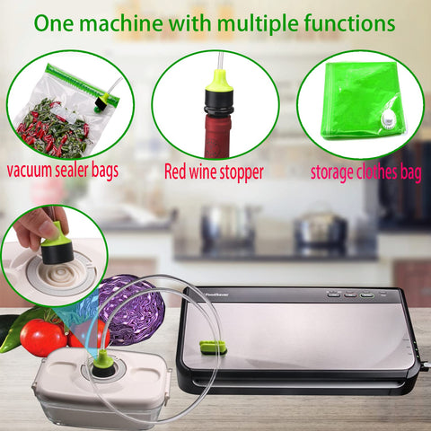 FoodSaver: manguera para tapones de vino y sellos de frascos