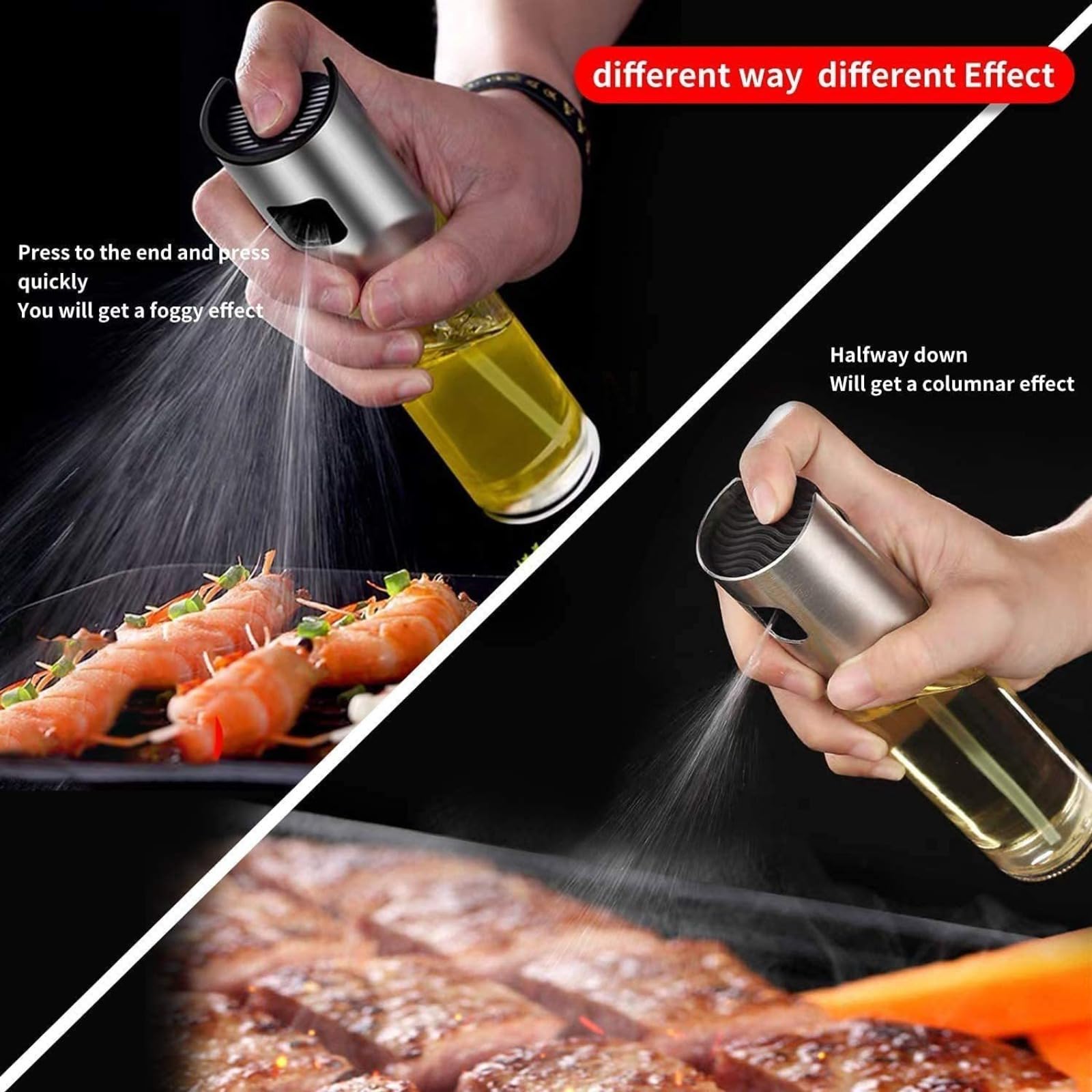 Genérico atomizador de cocina ergonómico, manejo cómodo.