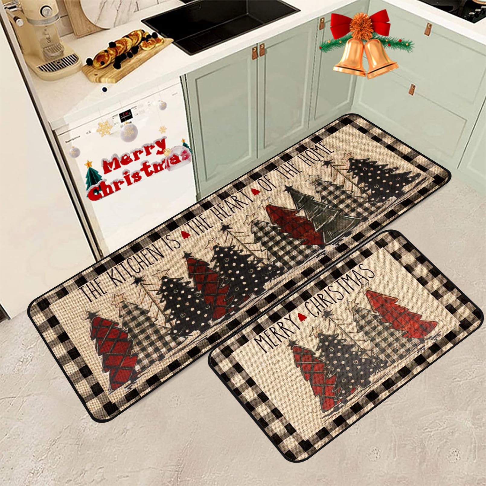 Diseño navideño que realza el ambiente sin saturar.