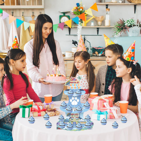 Blue Dog uso versátil para fiestas interiores o al aire libre