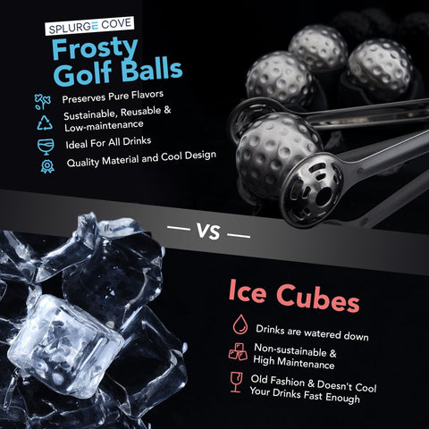 Bolas de golf genéricas, enfriadores duraderos para tus bebidas