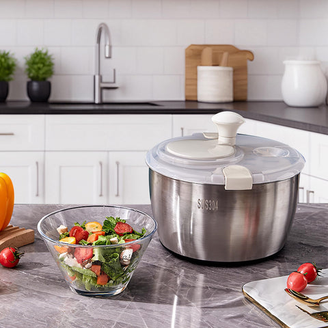 Apto para lavavajillas la centrífuga ensalada Generic para limpieza fácil