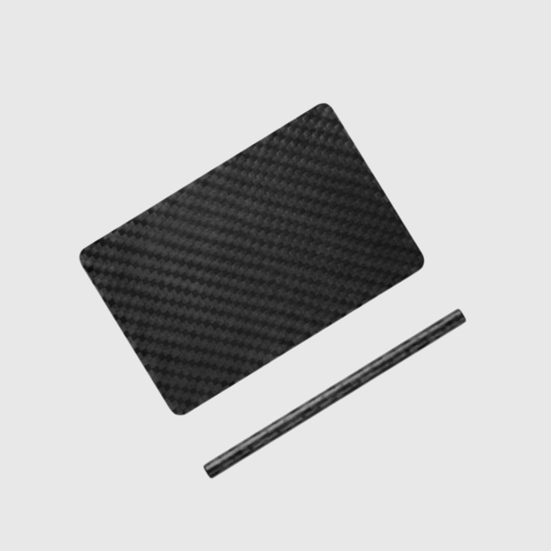 Conjunto para viajar con bloqueo RFID y pajilla reutilizable higiénica.