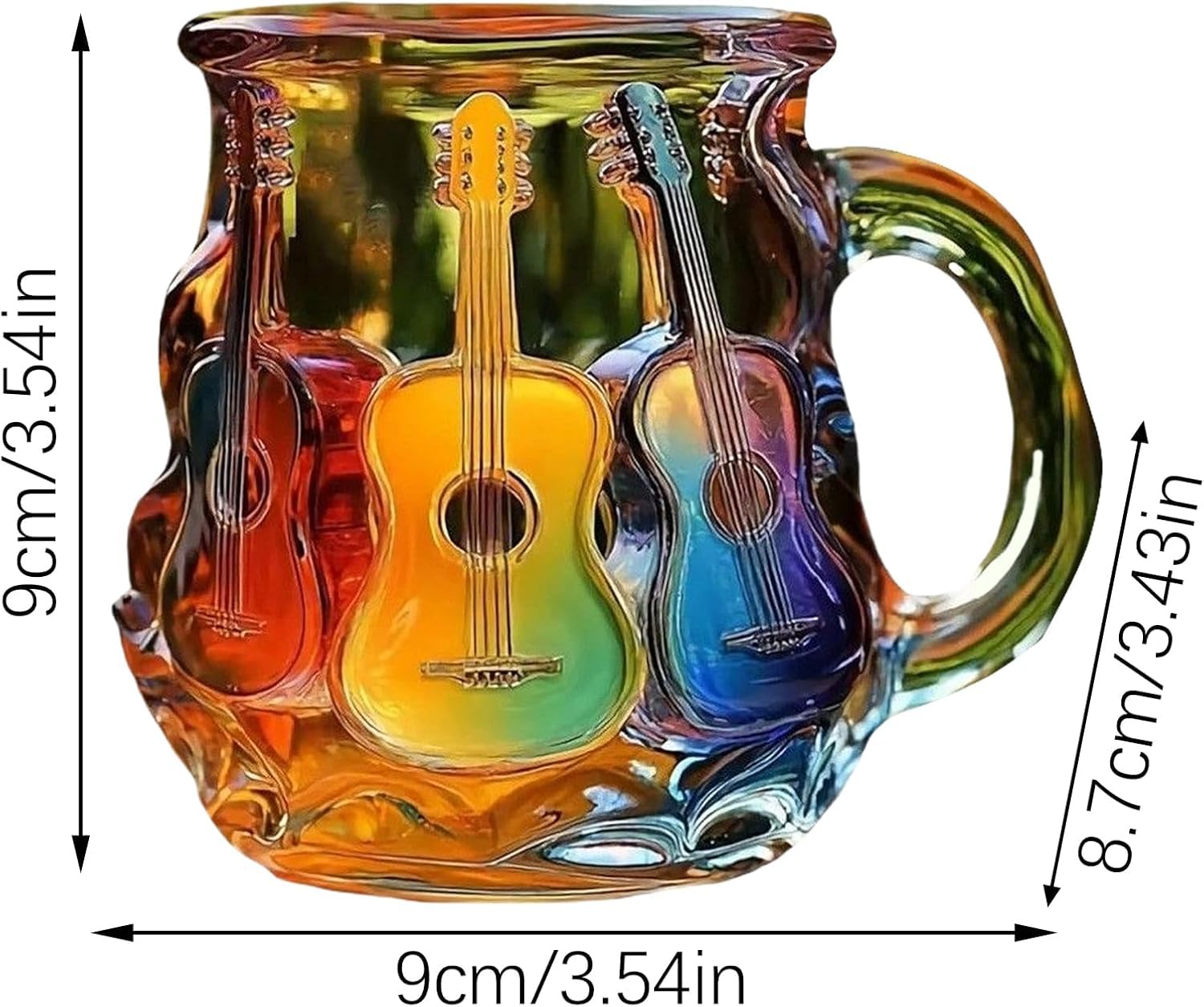 Decoración de hogar y oficina con toque musical de Guitar Art