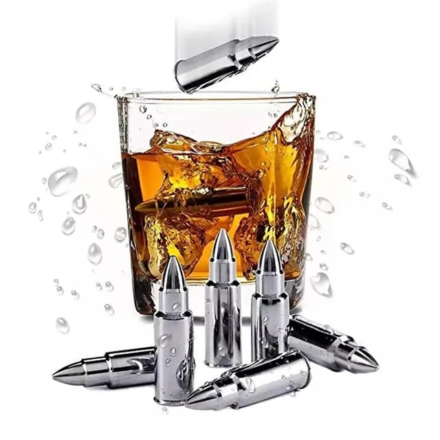 Generic diseño elegante de bala para whisky en copa