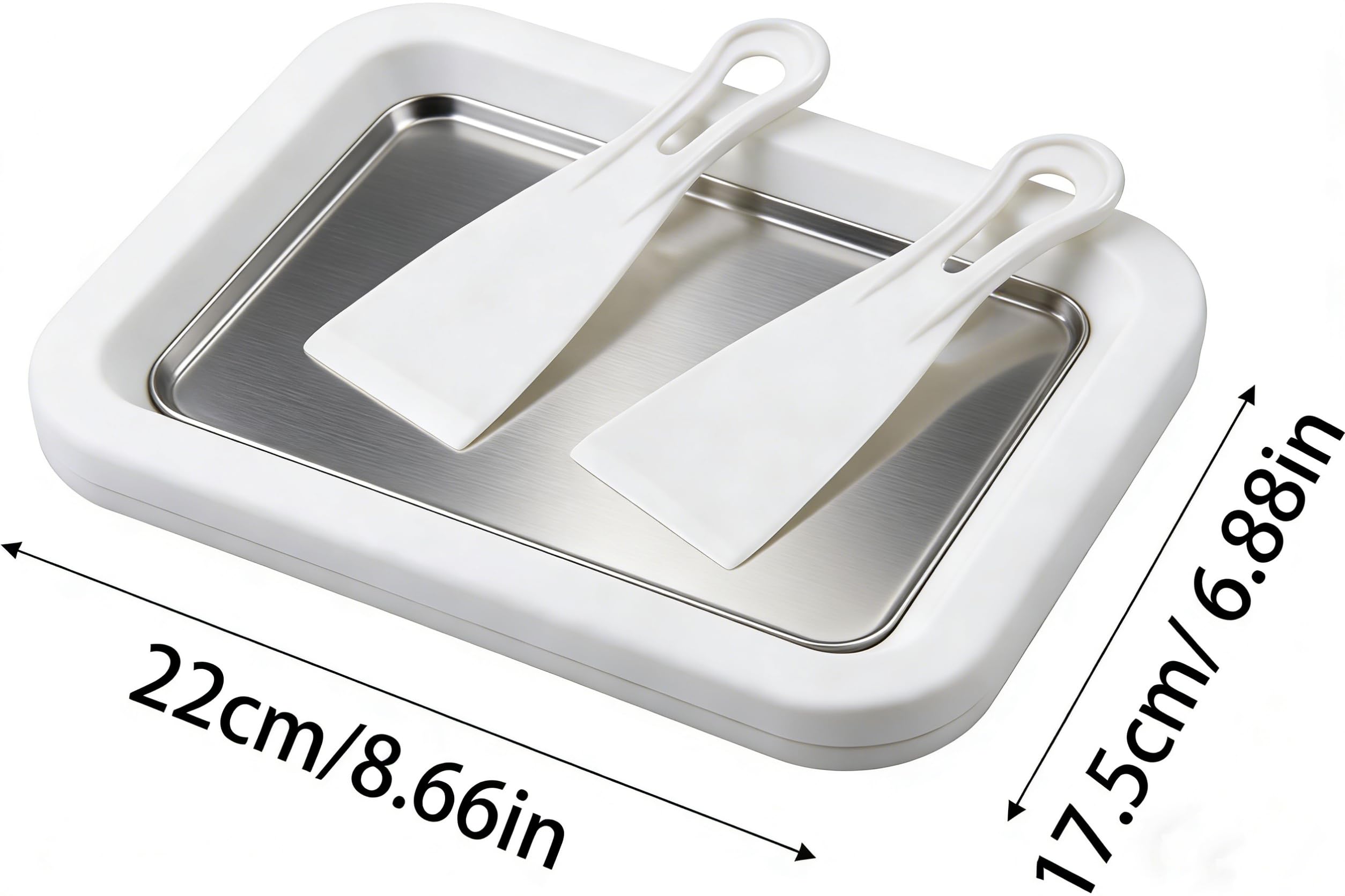 Generic espátulas dos: herramientas para raspar y servir postres