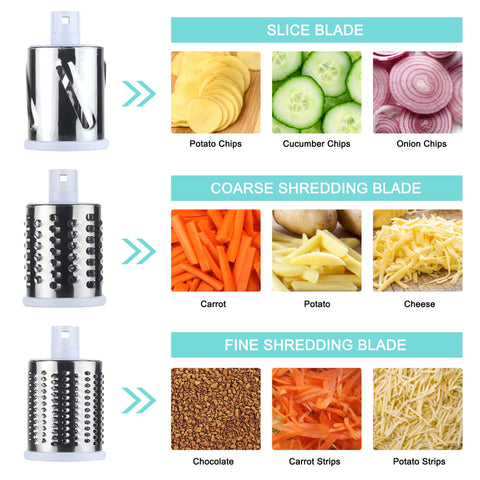Generic Mandolina para Verduras con cuchillas para cortes uniformes.