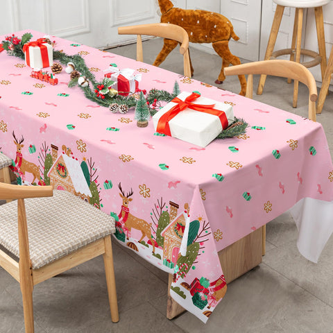 Mantel rosado Generic, fondo suave para realzar la mesa