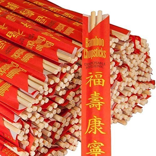 Palillos de bambú UV tratados de Generic, listo para uso único y para llevar.