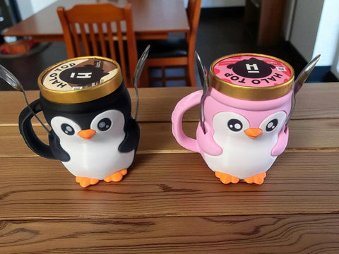 Generic pinguino hecho en EEUU; producto compacto y práctico.