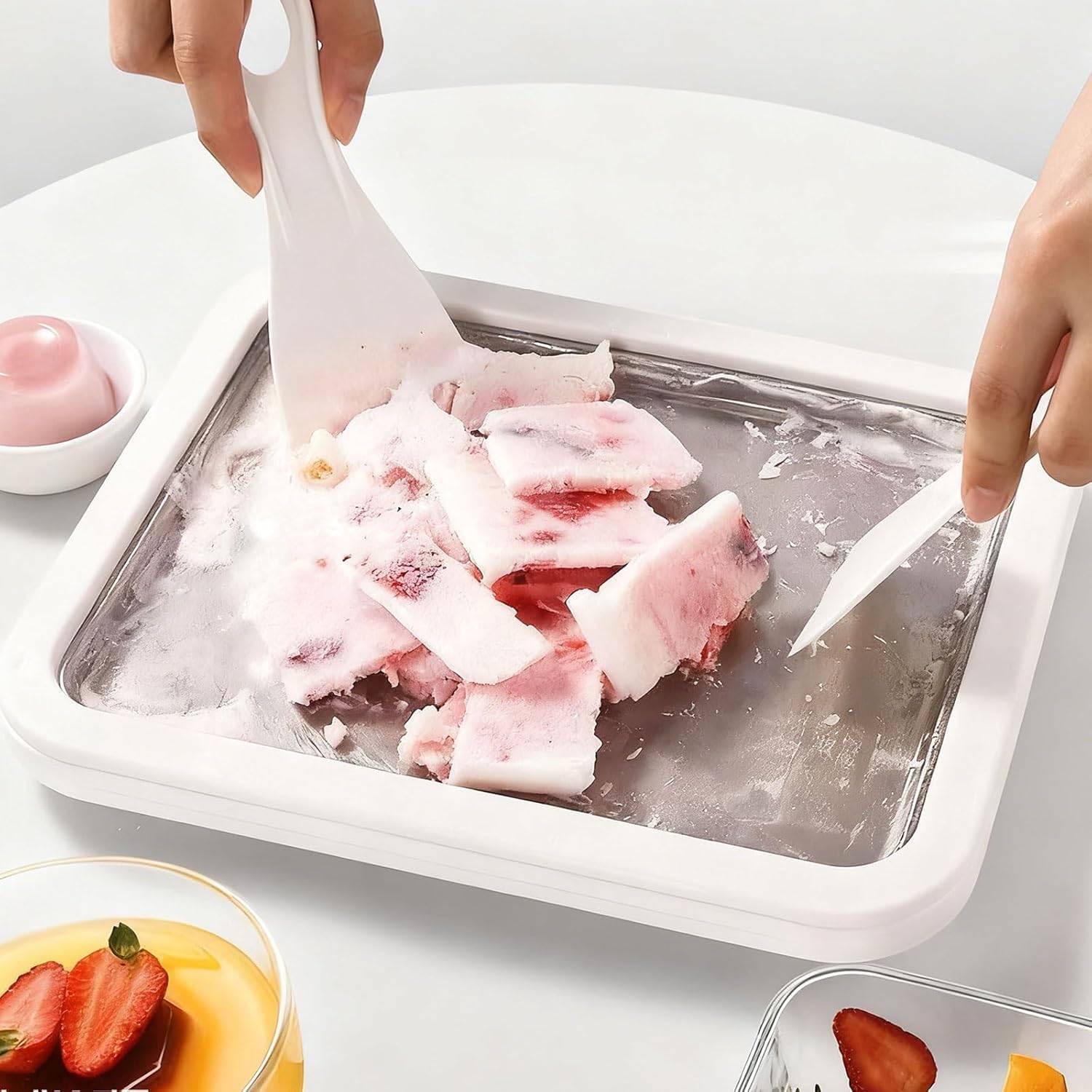 Generic placa congelación instantánea: superficie fría para solidificar postres