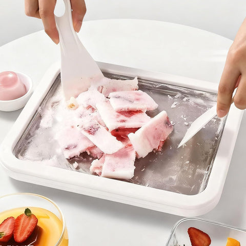 Generic placa congelación instantánea: superficie fría para solidificar postres