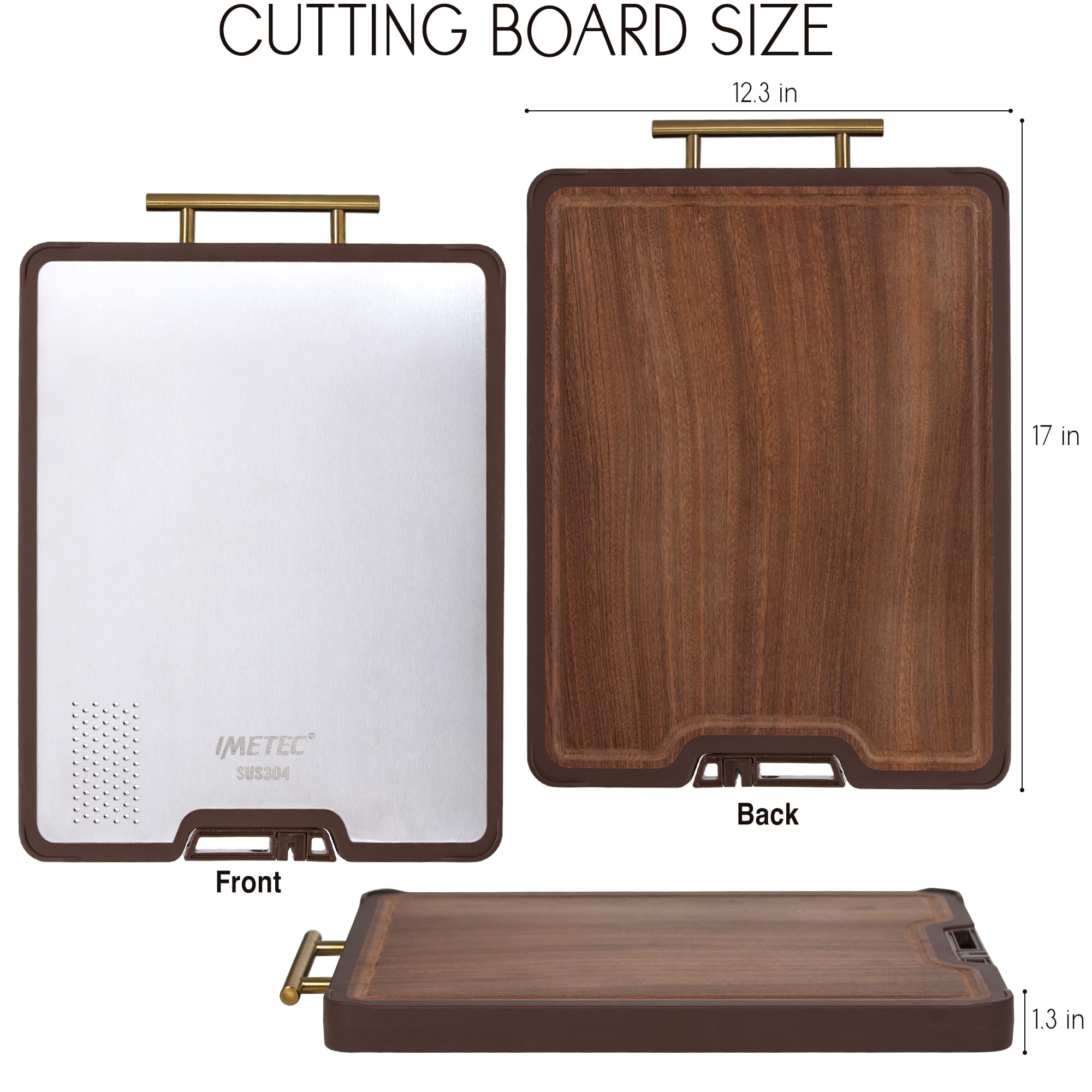 Tabla Generic con afilador integrado para mantener cuchillos afilados entre usos