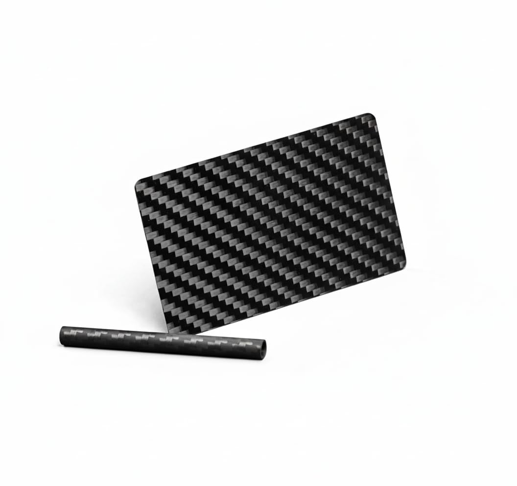 Generic tarjeta de fibra de carbono con bloqueo RFID para proteger tarjetas y pasaporte.