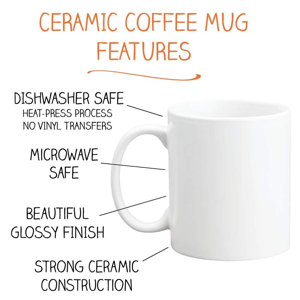 Taza Generic apta para lavavajillas y microondas, conveniente en casa.