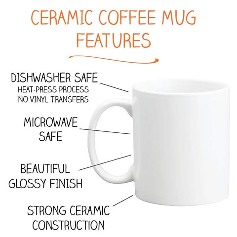 Taza Generic apta para lavavajillas y microondas, conveniente en casa.