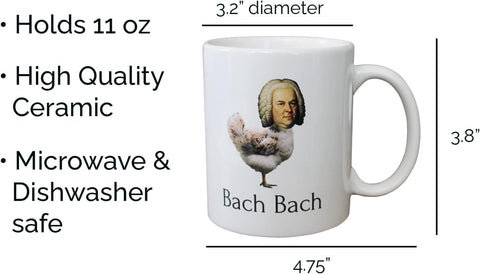 Taza Generic de cerámica duradera, apta para uso diario en casa, estudio o aula.