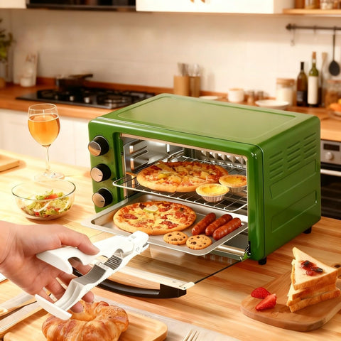 Uso multifuncional en cocina: ideal para servir platos y asegurar bebidas.