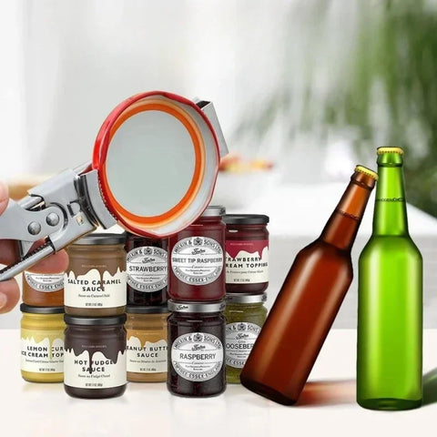 Generic uso para mayores, facilita abrir tarros y latas con seguridad.