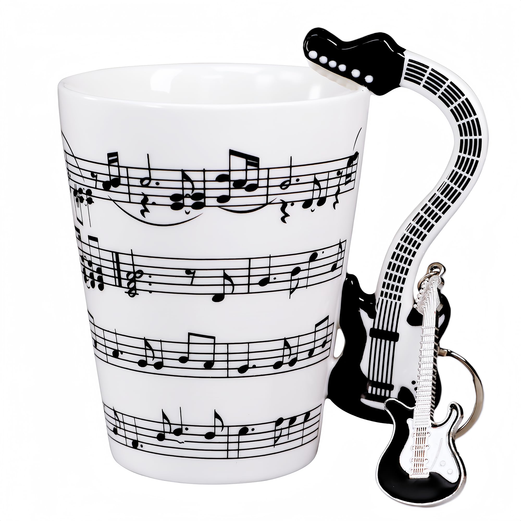 Taza Genérico guitarra con mango ergonómico para beber cómodo.