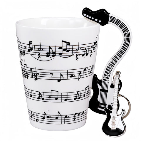 Taza Genérico guitarra con mango ergonómico para beber cómodo.