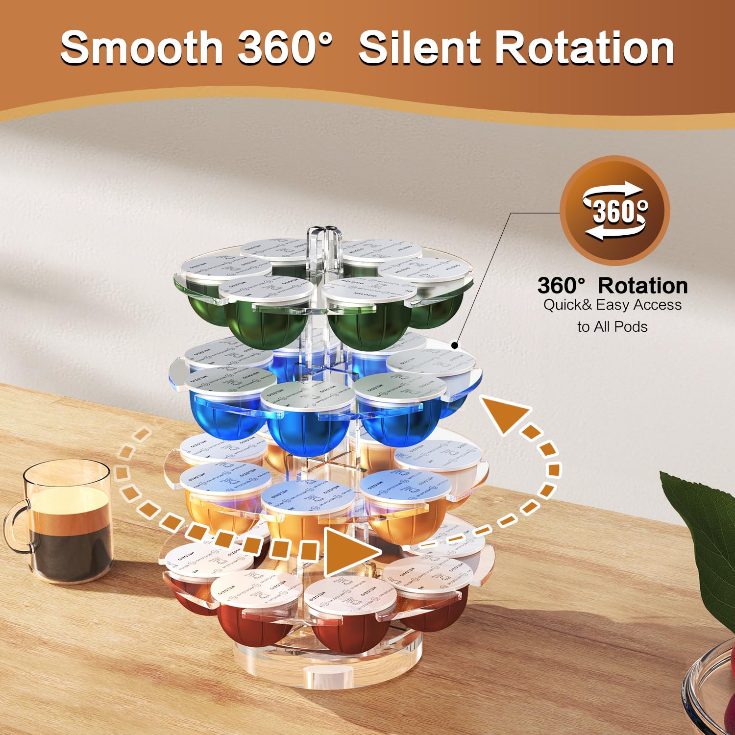 Genew Compatibilidad Dolce Gusto: almacenamiento ordenado