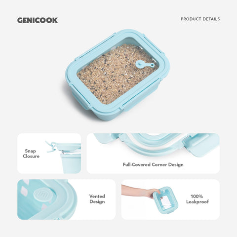 Genicook mangas de silicona coloridas mejoran agarre y protegen contra caídas.