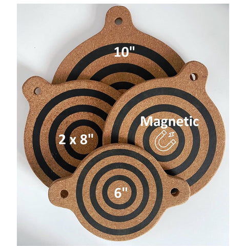 Genérico salvaplatos de corcho magnéticos, soporte estable durante la cocina.