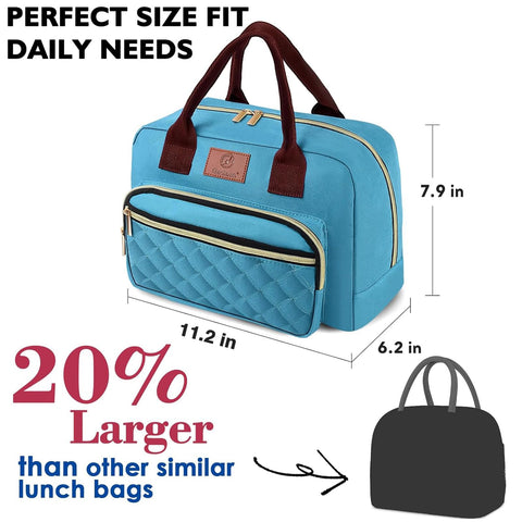 Bolso con bolsillo frontal de Genteen para cubiertos y llaves