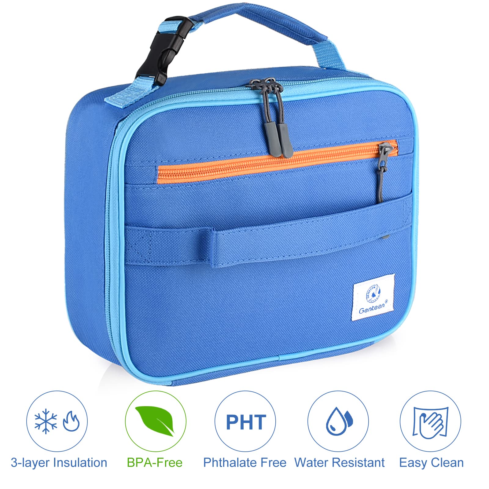 Genteen lonchera para adolescentes y niñas, diseño compacto y cómodo.