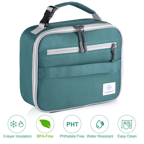 Genteen lonchera tamaño compacto para escuela y salidas.