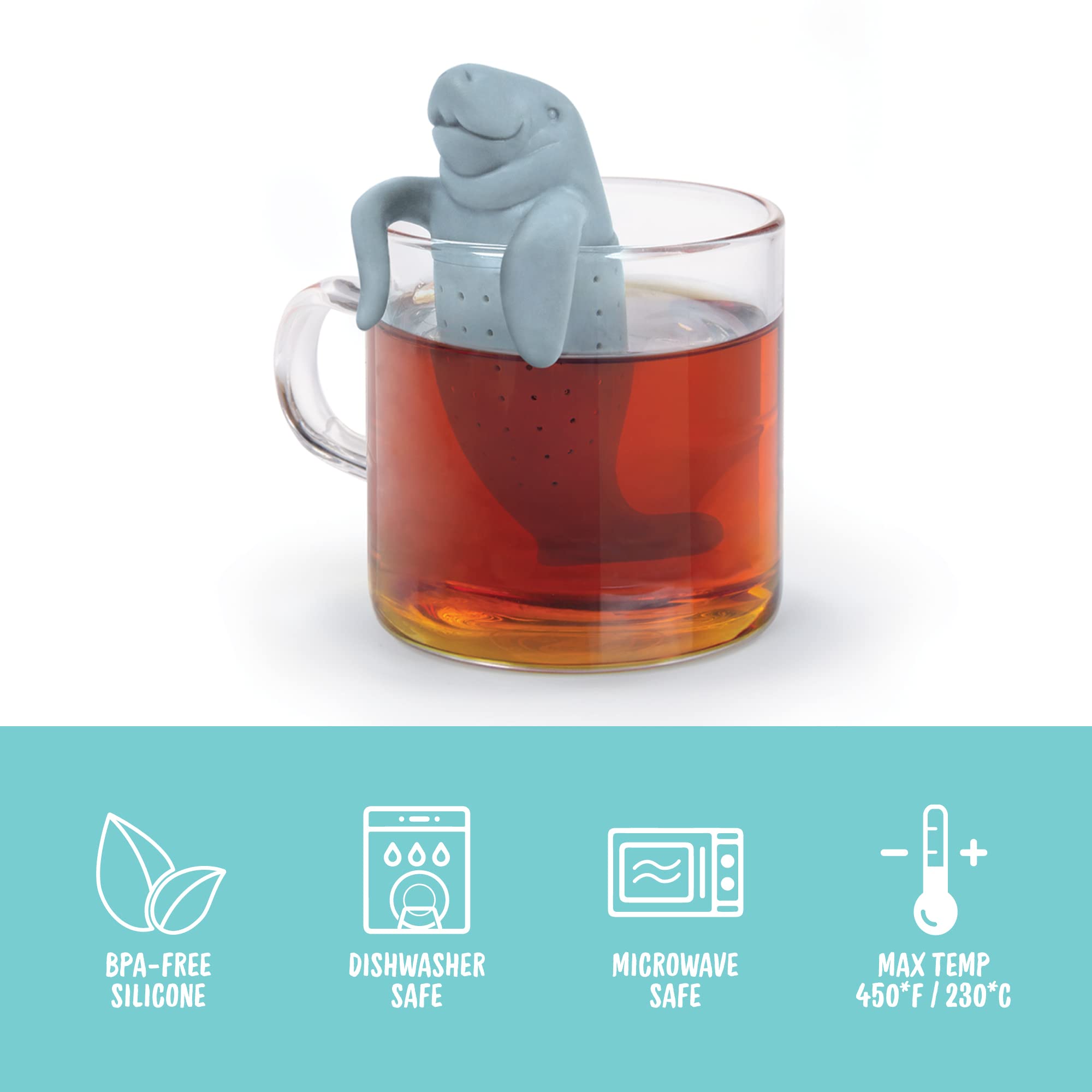 Se adapta a la mayoría de tazas estándar para infusionado estable.