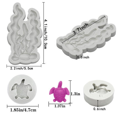 GeoGeoDIY molde coral 2 para galletas, resultados nítidos y decorativos.