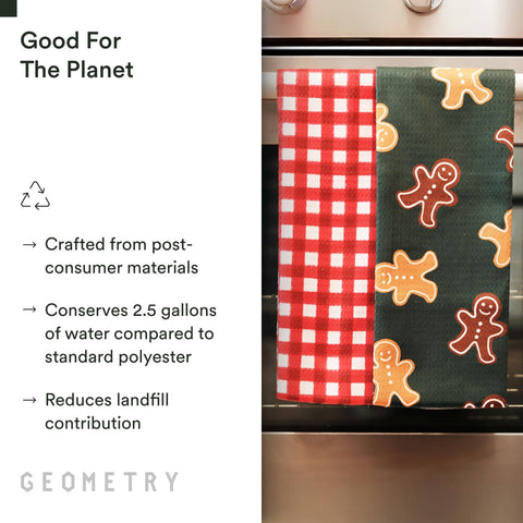 GEOMETRY Bar Towel limpieza diaria de cocina con efecto suave.