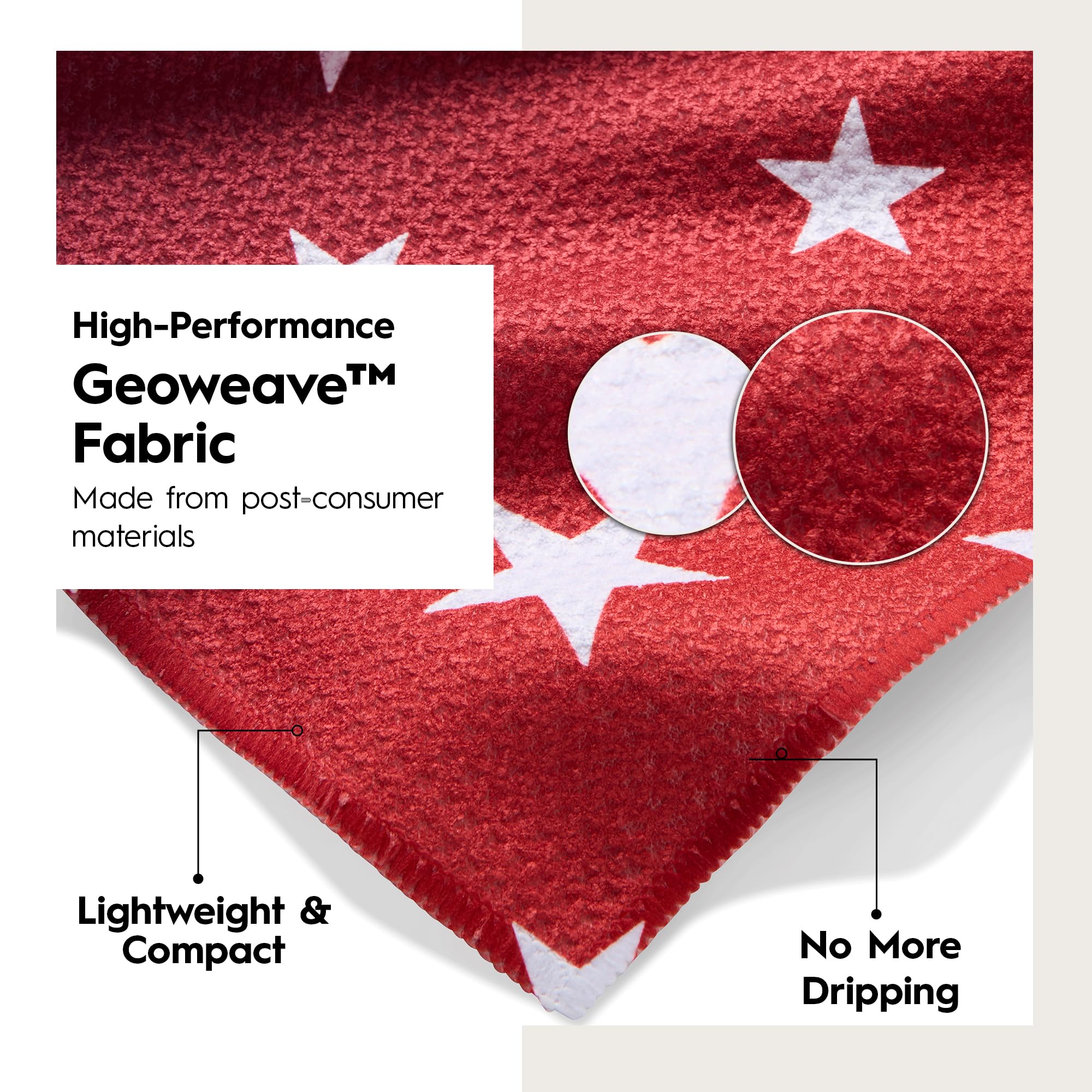 GEOMETRY bar towel diseño estacional que añade estilo a la cocina.