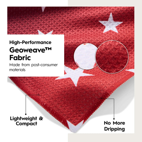 GEOMETRY bar towel diseño estacional que añade estilo a la cocina.