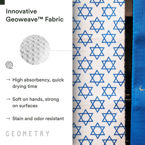 GEOMETRY Davids Star: absorbencia superior para derrames pequeños.