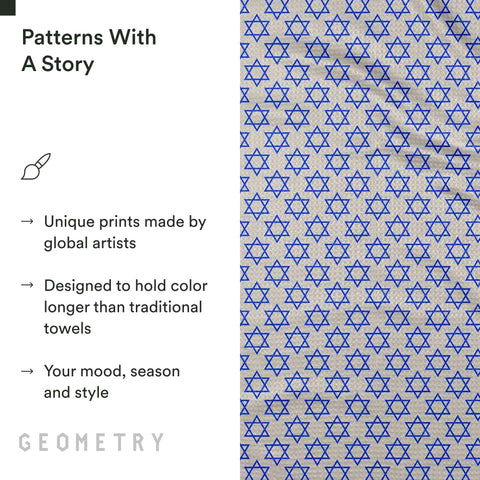 GEOMETRY Davids Star, materiales reciclados post-consumo para un cuidado consciente.