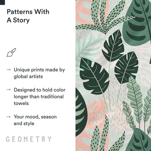 Geometry Diedre, tacto suave para secar manos y utensilios.