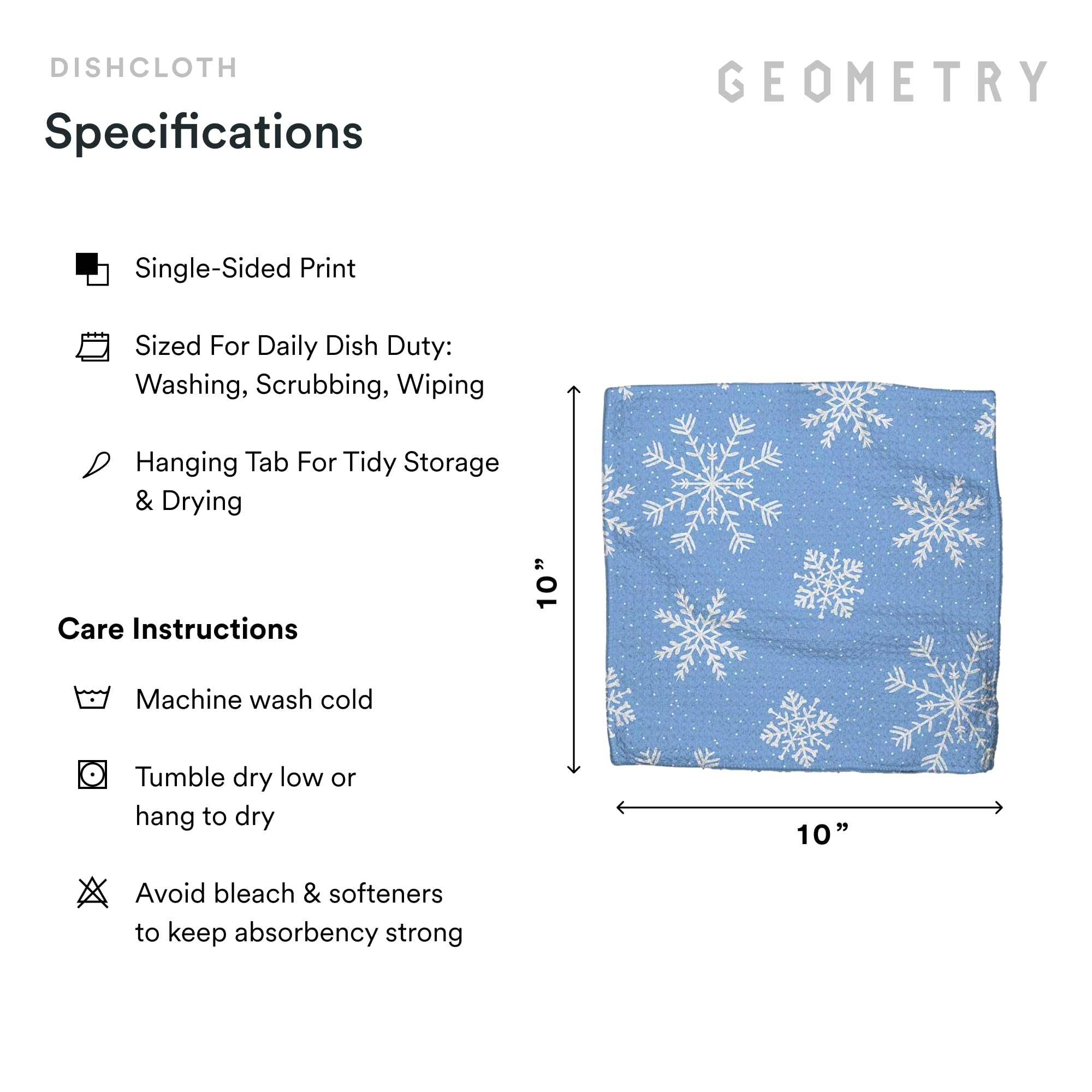 GEOMETRY paños posconsumo, sostenibles y diseñados para un uso diario.